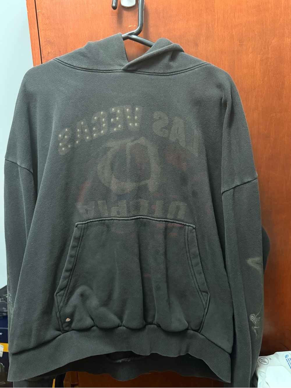 Travis Scott Black Faded Graphic Hoodie